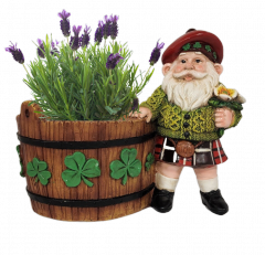 KILTED LEPRECHAUN PLANTER